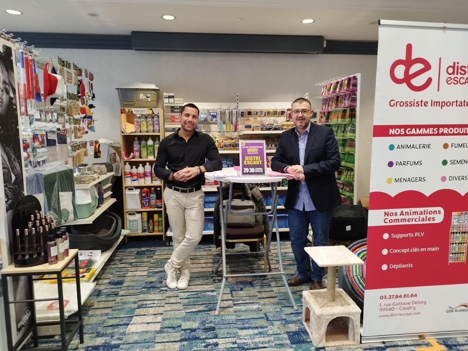 Salon Fournisseurs Bazarland – échanges entre adhérents et fournisseurs - Distri escaut