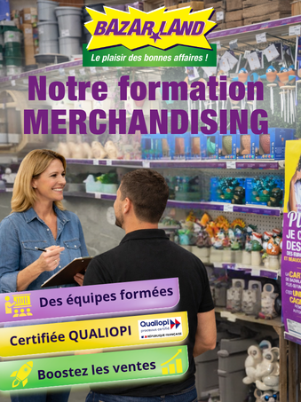 formation bazarland merchandising