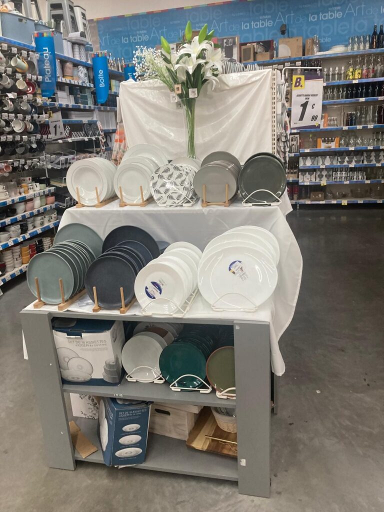 Art de la table - Avant formation franchise bazarland